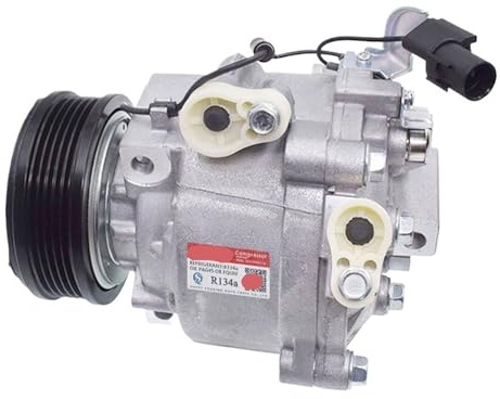 Ac Conditioner Air Compressor，Compatible for Mitsubishi， QS70 7813A752 AKV200A204 T0009768 7813A359 AKS200A208，Automatic air Conditioning Compressor