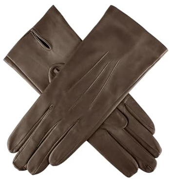 Dents Joanna Women's Classic Unlined Leather Gloves MOCCA 8