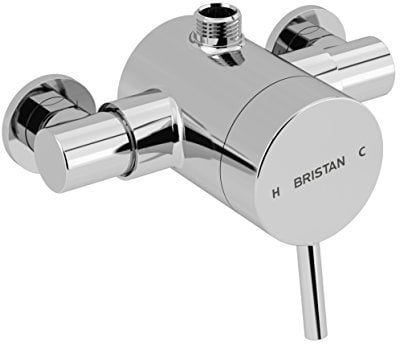Bristan PM2 SQSHXTVO C Prism Exposed Sequential Top Outlet Shower Valve, Chrome