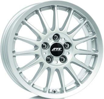 ATS STREETRALLYE POLAR SILVER 4X108 ET23 HB65.1 STREETRALLYE POLAR SILVER