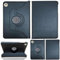 Huawei MediaPad T3 10 Case Cover, PU Leather Folio Case Cover for Huawei MediaPad T3 9.6-Inch IPS LCD Tablet with Stand Function and Multiple Viewing Angles (Black)