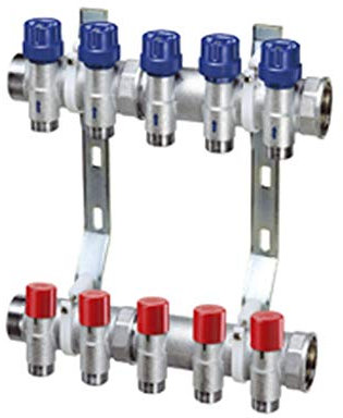 Collettore 2 Vie Termoelettrico M-f 1 Premontato Con Detentore 3929 Far