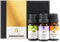 DimBull Laundry Collection Essential Oil Set | 100% Pure Therapeutic Grade Aromatherapy Oil | Use with Wool Dryer Balls or Oil Diffuser | Set Contains Lavender, Tea Tree & Orange.