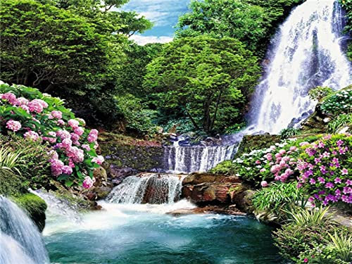 YJPZZG 2000 Stück Holzpuzzle Landschaft Holzpuzzle FüR Erwachsene, Stressabbau, Unterhaltung, Heimtextilien Fertige Größe 99×70cm