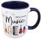 Personalised Music Mug - Musician Mug - Personalised Band Teacher Mug - Choir Student Mug - Orchestra Teacher Gift (Green)