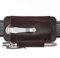 VIPERAED PJ33 Leather Knife Sheaths for Belt, Pocket Knife Holster, Pocket Knife Sheath, Horizontal Leather Knife Belt Holder(Brown)