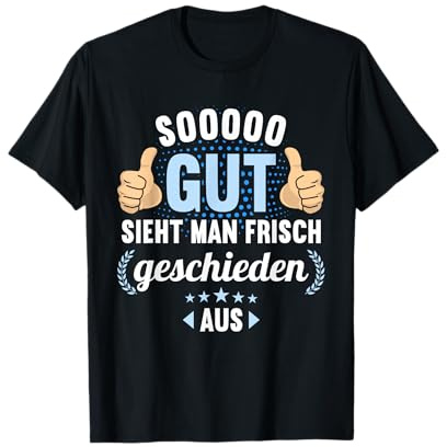 Exmann Exfrau Geschieden Trennung Scheidung Scheidungs T-Shirt