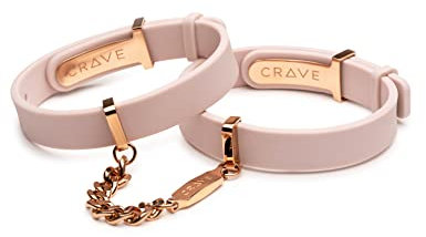 Crave - ID Cuffs Handfesseln Handschellen Bondage BDSM silber