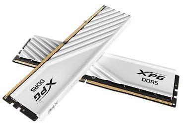 Kit+Barrettes+m%C3%A9moire+32Go+%282x16Go%29+DIMM+DDR5+Adata+XPG+Lancer+Blade+PC5-51200+%286400+MHz%29+%28Blanc%29