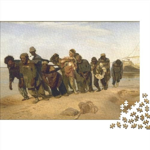 Ilya Efimovich Repin Holz Puzzle Für Erwachsene Puzzeln,1000 Teile, Impossible Puzzle, Übung Für Den Geist, Interaktives Klassische Puzzles