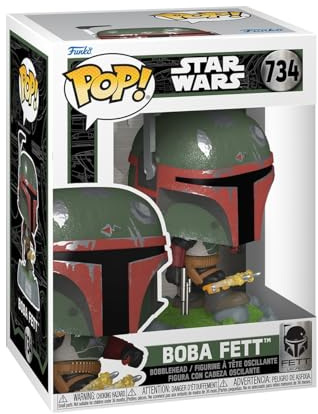 Funko Pop! Star Wars: FL - Boba Fett mit Rockets - Vinyl-Sammelfigur - Geschenkidee - Offizielle Handelswaren - Spielzeug Für Kinder und Erwachsene - Movies Fans - Modellfigur Für Sammler