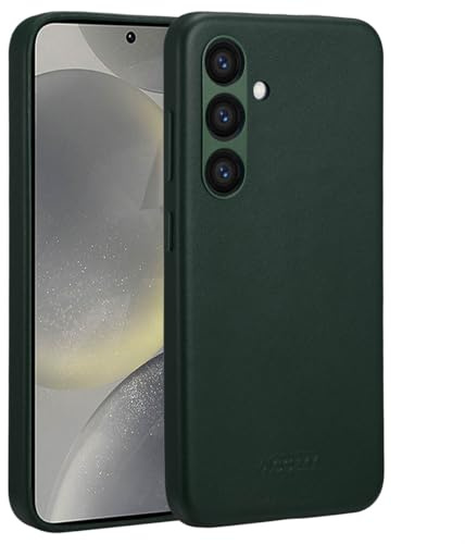 ACCEZZ Backcover kompatibel mit Samsung Galaxy S24 - Dunkelgrün