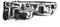 Shkalacar Rücklichthalter Hinten Links Ersatz für Au di A1 2010-2018, Schwanz Lampe Cluster Birne Halter OEM: 8X0945093D 8X0945257A