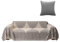 jianyana Sofa überzug Sofaüberwurf Weich Strapazierfähig Wendbar Chenille Universal Couch überzug mit Modernes Karomuster Möbelschutz für 1 2 3 4 Sitzer Sofa Zweisitzer L-förmige Ecke Futon Sofas