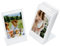2 x 3 Zoll Bilderrahmen, Acryl transparent Mini-Bilderrahmen L-Form Desktop-Rahmen für Fujifilm Instax Mini 12 11 99 90 40 9 8 7 EVO Filme, für 54 x 86mm Bilder (5 Stück)