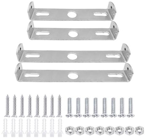 Deckenleuchte Halterung,Deckenleuchten Montagehalterung,Decke Pendelleuchte Halterung mit Schrauben,Halterung zur Befestigung der Lampe,Zubehör für Deckenleuchten 2 Stück 90mm + 2 Stück 105mm Tokaneit