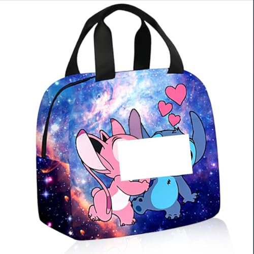 MIFKLMV Insulated Lunch Bag, Kids Lunch Bag Tote,Kids Lunch Box,Cartoon Lunch Box,Leak-Proof Polyester Lunch Bag, Food Storage Bag for School Nursery Travel Picnic Work Camping