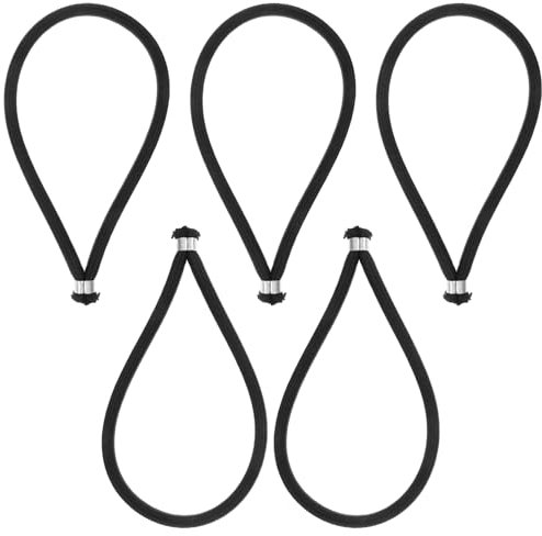 Kleiner Gummiseile Bungee Gurte Schwarz für Herbst Feier Zeltbefestigung
