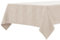 BALCONY & FALCON Weihnachten, Thanksgiving, Neujahr Tischdecke rechteckig wasserabweisend Tischtücher leicht samtig Tischwäsche für Küche, Restaurant, Café, Garten 140 × 180 cm, Beige