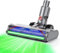 Brosse de rechange pour aspirateur pour Dyson V6 Animal, V6 Fluffy, DC58, DC59, DC61, DC62, DC74 turbine en forme de V avec phares pour couleur verte LED durs et tapis