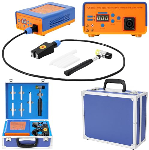 Kit di riparazione per auto, 1380 W, per riparazioni di ammaccature, 220 V, professionale, PDR per auto, paintless a induzione, riscaldamento, scatola riscaldata, ammaccature, strumento di riparazione