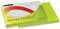 X17- Mind-Papers Nachfüllpack, DIN A8, 100 Karteikarten/Lernkarten, Farbe: grün