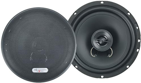 Excalibur 172 cm 2-Weg 2-Wege Auto-Lautsprecher 16,5 cm/6,5 400 W Paar Preis, Schwarz