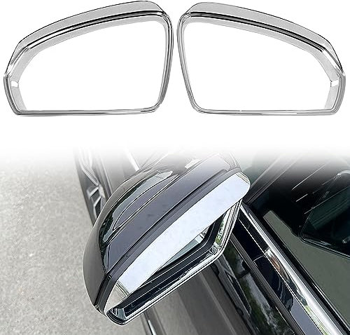 HIGH FLYING für Tiguan 2 Generation 2017-2023 Exterieur Rückspiegel Seitenspiegel Dekor ABS 2 Stücke