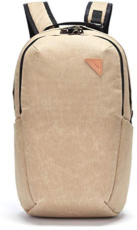 Pacsafe Unisex-Erwachsene Vibe 25 Anti-Theft Backpack Rucksack mit Sicherheitstechnologie 25 Liter, Sand/Coyote