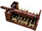 JCSPARES® - Commutatore Selettore Manopola Cottura Gottak 850615 4+0 Posizioni 6+5 Contatti Per Forno Compatibile Con Nardi