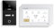 GVS - IP Video Türsprechanlage mit Türöffner, Fingerprint & RFID, HD Kamera, 2X 10 Zoll Monitor & App - Smarte Video Türklingel mit Kamera & Gegensprechanlage für 1 Familienhaus (AVS5446U)