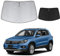 Opaltool Frontscheiben Sonnenschutz Auto Ersatz für VW Tiguan 2017-2023, Frontscheibenabdeckung Auto Faltbare Windschutzscheibenabdeckung Innere Blöcke UV-Strahlen Sonnenblende Protector