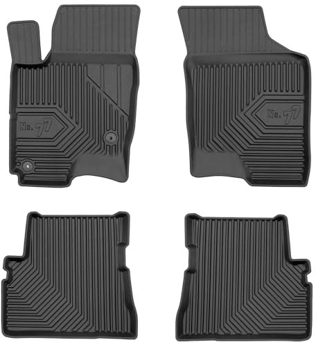 SMK Gummimatten auto fußmatten Satz passend für Hyundai Getz 2002-2011 Erleben Sie einen neuen Standard des Reisens mit rutschfesten auto fussmatten - Mehrjahres- auto teppiche für alle Straßenverhält