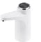 Elektrische Wasserflaschenpumpe, Tragbar und Wiederaufladbar, Automatischer Wasserspender für Zuhause, Büro, Küche und Camping (Weiß)