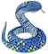 NICEYEA Simulation Schlange Spielzeug Pythonpuppe Kreativer Plüsch Schlange Realistische Schlange Streich Spiel Handpuppe Spielzeug für Tricky Aprilscherz Halloween Spielzeug (Blau 2,8 Meter)