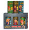 Cafféluxe The Flintstones Spice Gift Set - Barbecue Smokehouse Meat Rubs - Spices & Seasoning for Cooking - 3x100g Spice Sets - Fred's Steak Rub, Barneys BBQ Secret Sauce, Spicy Pebbles Habanero