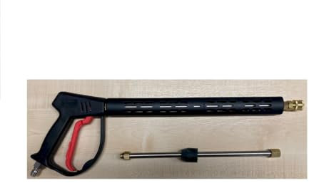 Lance et pistolet universels pour nettoyeur haute pression 3600 psi avec prise 3/8