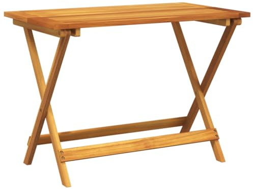 vidaXL Gartentisch Klappbar 90x52,5x65 cm Massivholz Akazie