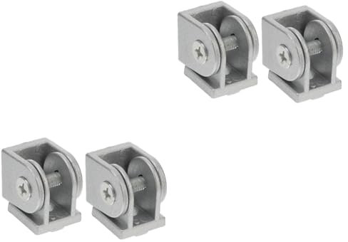 FUNOMOCYA 4stücke Flexible Pivotgelenke Aus Zinklegierung Für Aluminiumprofile Zuverlässiger Und Praktischer Drehmechanismus Für Persönliche Und Professionelle Anwendungen