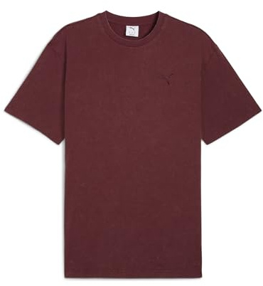 PUMA Herren Essentials Elevated Relaxed Wash T-Shirt