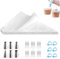 118PCS Piping Bags and Nozzles Set, Icing Bags and Nozzle Pastry Bags Disposable with Coupler for Cake Dessert Cookies Cupcake