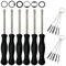 YGQ Vergaser-Einstellwerkzeug für Husqvarna Poulan Craftsman Stihl Echo Weed Eater Fadentrimmer Kettensäge Laubbläser und 2-Takt-Motor Vergaserschraubendreher (6 Pcs Set)