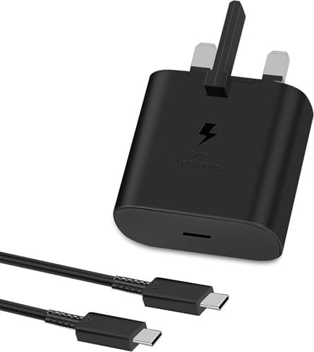 for Samsung Super Fast Charger Kit, 25W USB C Wall Charger with 6ft Cable for Galaxy S25 Ultra/S25+/S25,S24 Ultra/S24+/S24, S23/S22/S21, A15/A05S