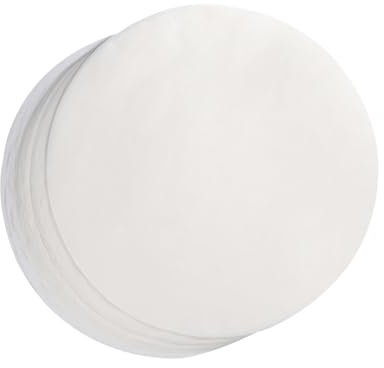 100 Pcs Non -Stick -Runde Grillpapier Backbleche 10 -Zoll -Barbecue -Blech -Folienpapier für Grilllinie C Tortilla -Verpackung