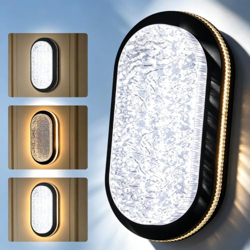Kellerlampe LED IP65, 20W Feuchtraumlampe 4000K mit Nachtlicht, 2er Set | LED Wandleuchte Neutralweiß , Außenleuchte, ldeal für Kellertreppe, Balkon, Keller, Waschküche, Terrassen oder Gartenhäuser
