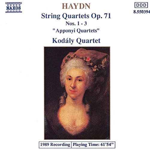 String Quartets Op 71, 1-3