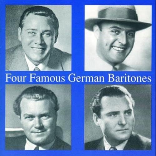 4 Famous German Baritones / Various