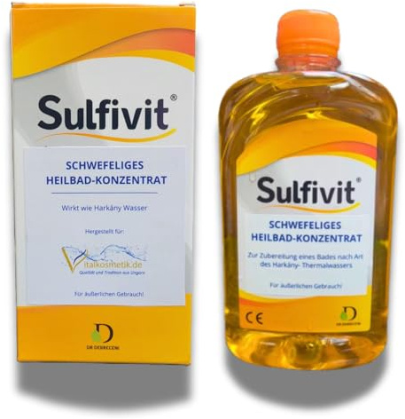 SULFIVIT – Schwefelbad-Konzentrat aus Harkány für die Badewanne