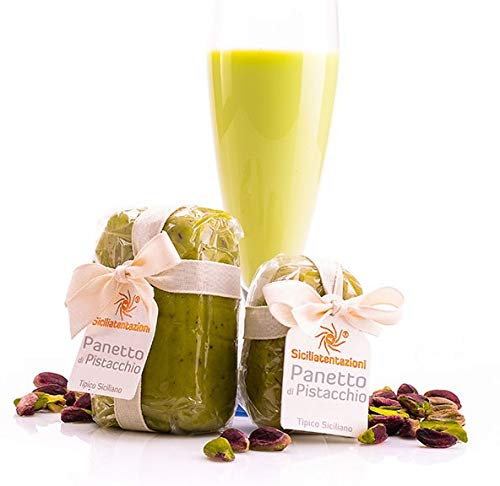 Sicilia Beedda - Panetto di Pasta di Pistacchio e Mandorle Siciliane (125)