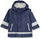 Sterntaler Regenjacke ungefüttert uni - Kinder Regenjacke wasserdicht - Jungen Jacke mit verschweißten Nähten, Kapuze und reflektierenden Details - robuste Regenbekleidung - marine, Größe 98